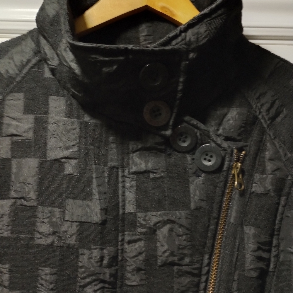 Desigual Coat oversized size 46 color black - Picture 2 of 10